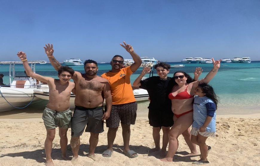 Hula Hula Island Full-Day Snorkeling Trip from Hurghada