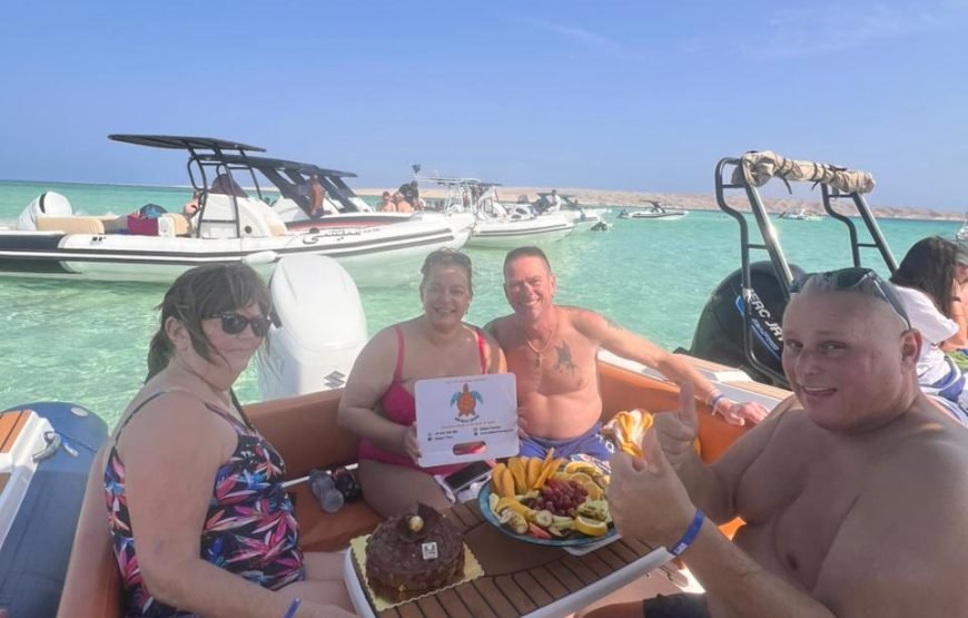 Speed Boat Private 4 hours watching Dolphins & Island visits