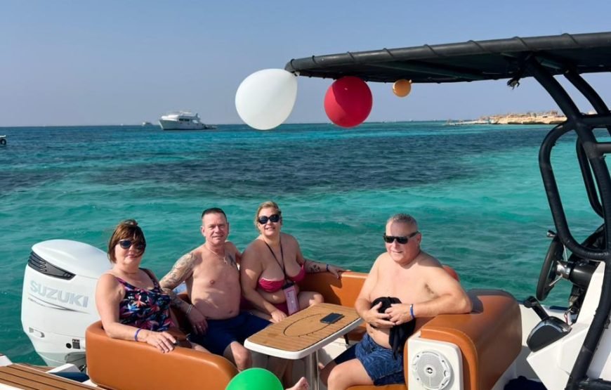 Speed Boat Private 4 hours watching Dolphins & Island visits